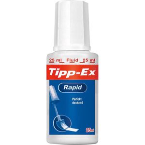 Tipp-Ex Korrekturflüssigkeit Rapid, mit Auftragsschwämmchen, 25ml