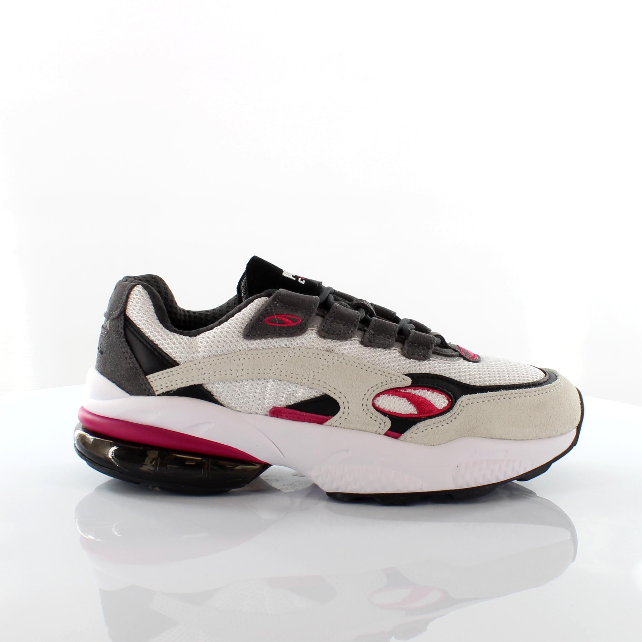 Puma Cell Venom Wit Paars Textiel Lage Trainers - Heren