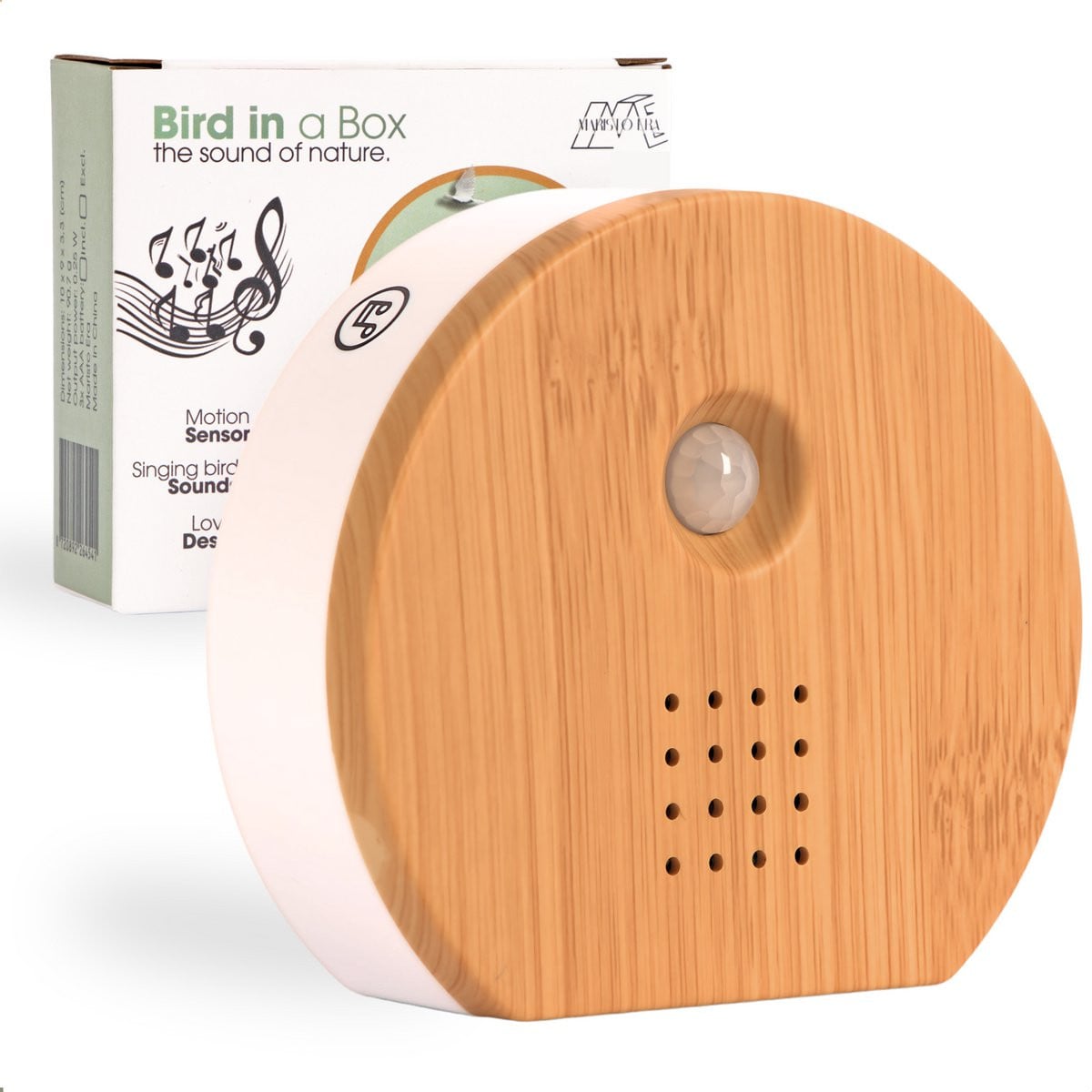 Maristo Era Bird in a box vogelgeluiden huisje met bewegingssensor en timerfunctie