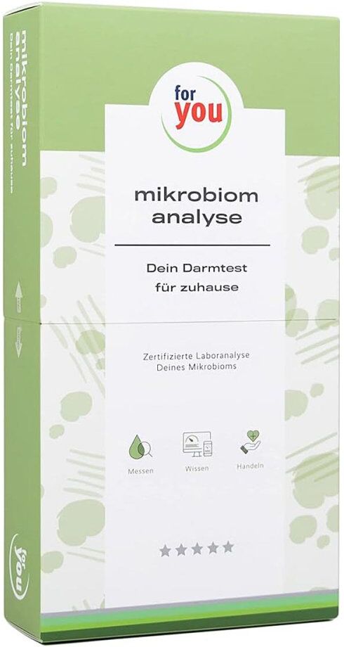 For You Mikrobiom Analyse Darmtest  für zuhause