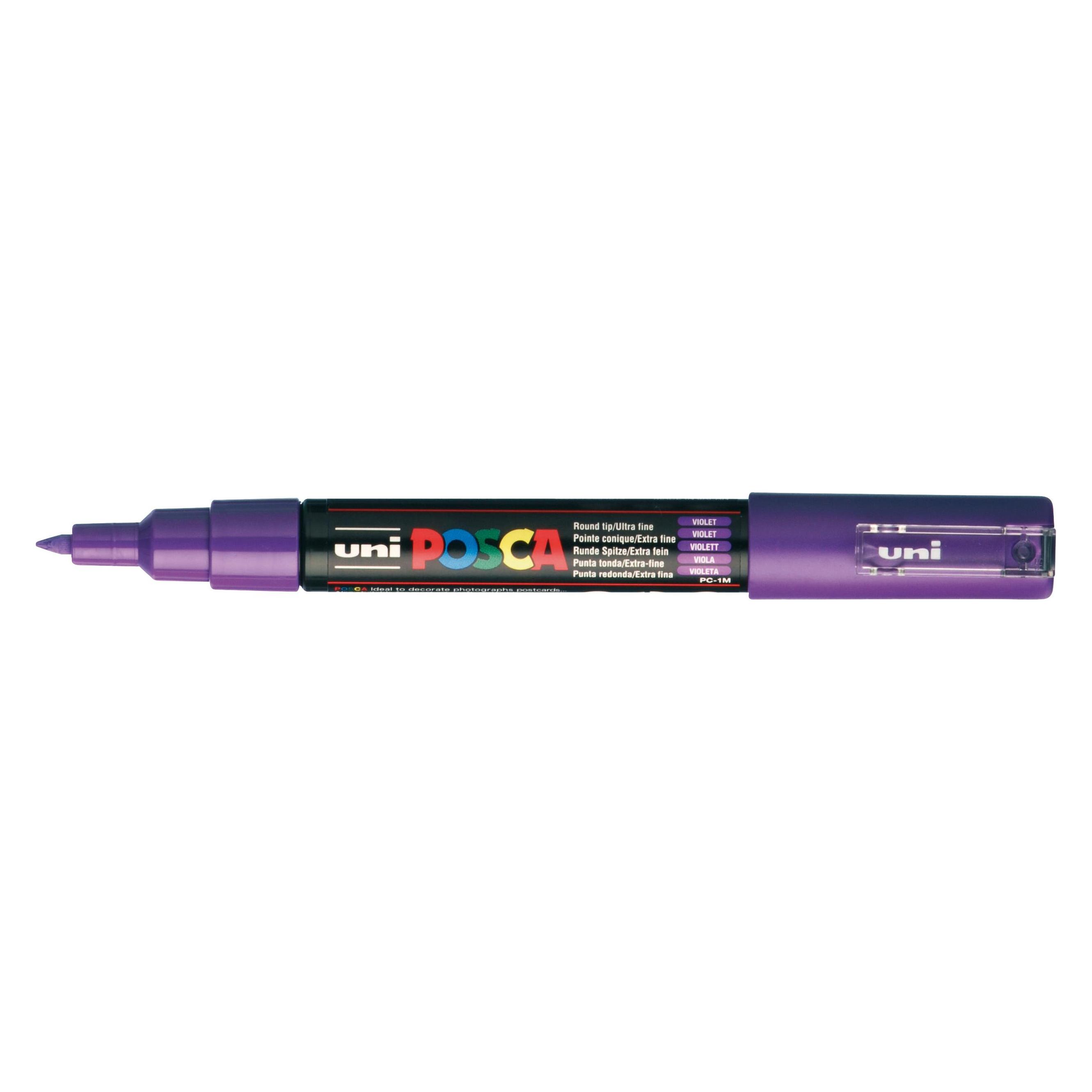 Posca Marker PC-1M Rundspitze (1x) (PC1M violett) Mindestbestellmenge: 6 Stück
