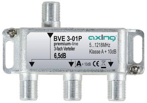 Axing Kabel-TV Verteiler 3-fach 5 - 1218MHz
