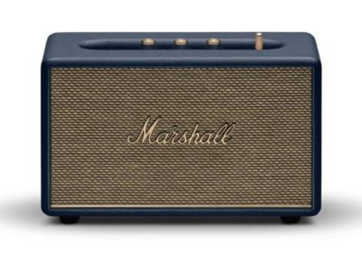 Marshall - Enceinte Résidentielle Acton Iii Midnight (Bleue) - Bluetooth, 60w, Design Rétro