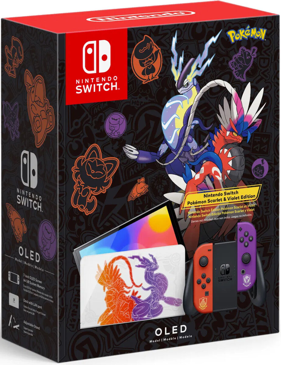 Nintendo Switch Console OLED Model Pack-Pokémon Scarlet & Violet Edition Asia Import (Switch) Nieuw