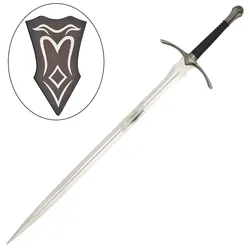 Gandalfs Glamdring Schwert mit Wandhalterung