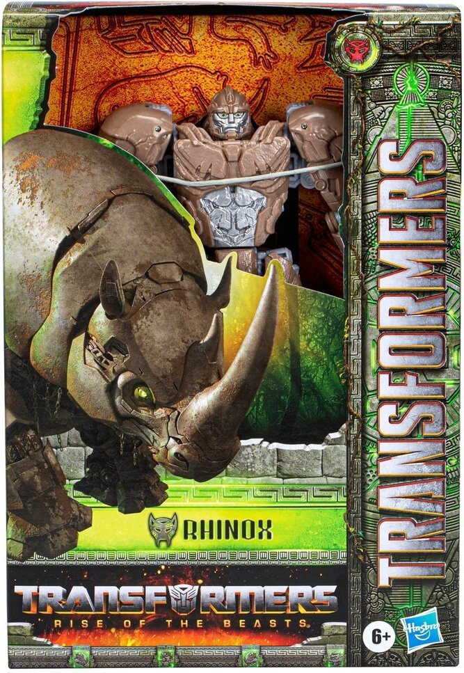 Hasbro Transformers Rise of the Beasts Voyager-klasse Rhinox actiefiguur