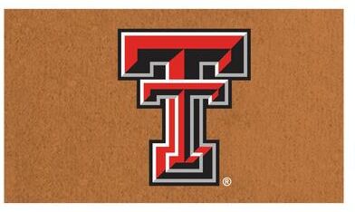 Evergreen Texas Tech University Full Color Indoor/Outdoor Coir Mat
