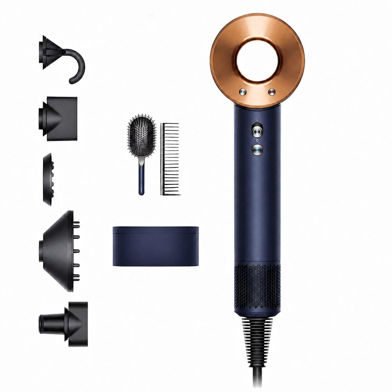 Dyson Supersonic Haartrockner Nachtblau/Kupfer Geschenkedition