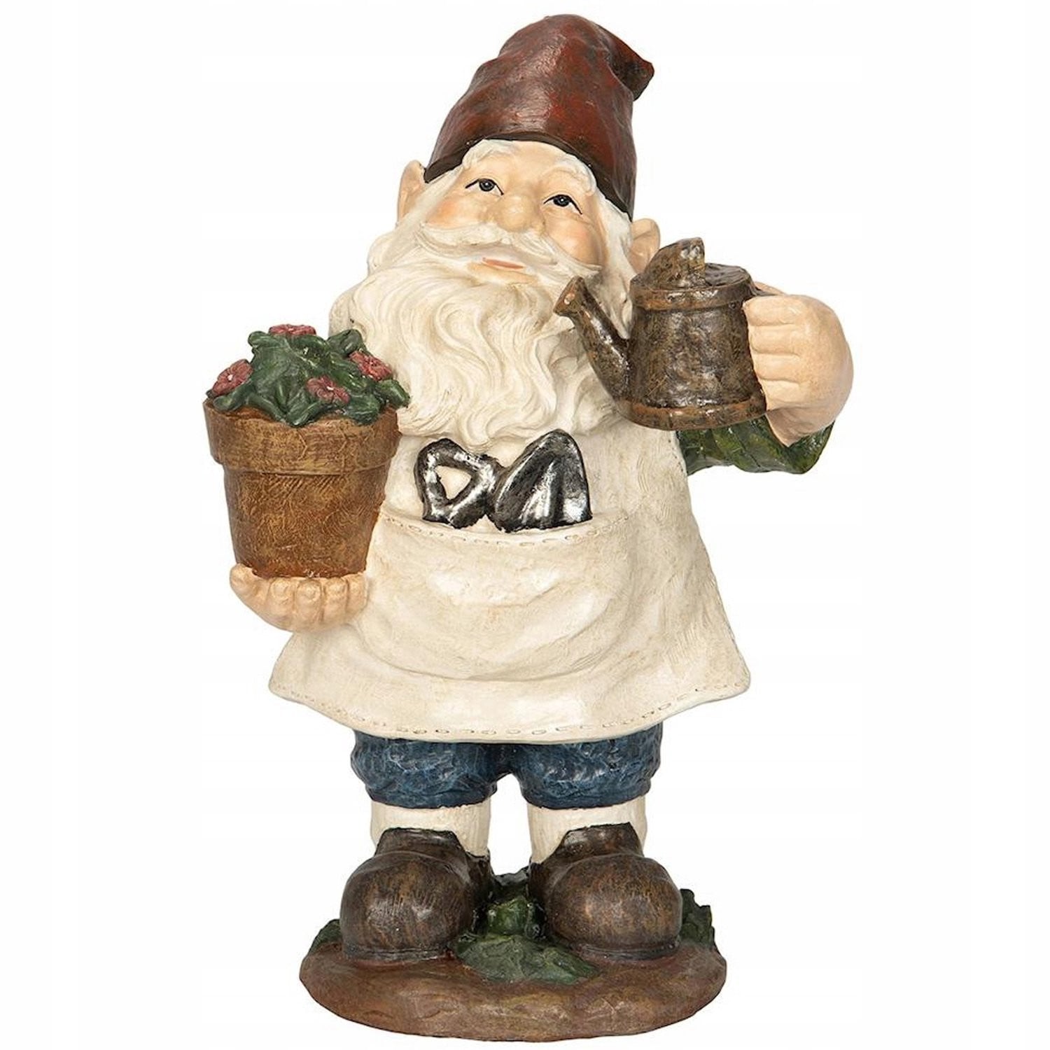 Merkloze Tuinkabouter Figuur 32cm - All-Season Decoratie