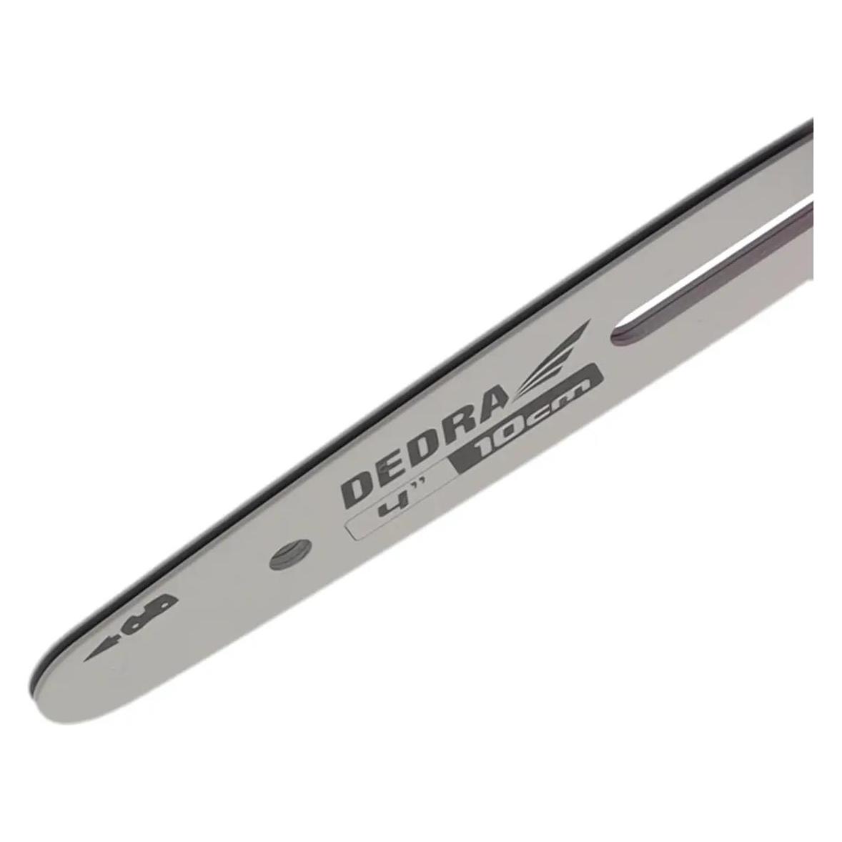 Dedra Führungsstange für Kettensäge DED7099 4" 10 cm, 1,1 mm (Kettensäge) (DED8697-04P)