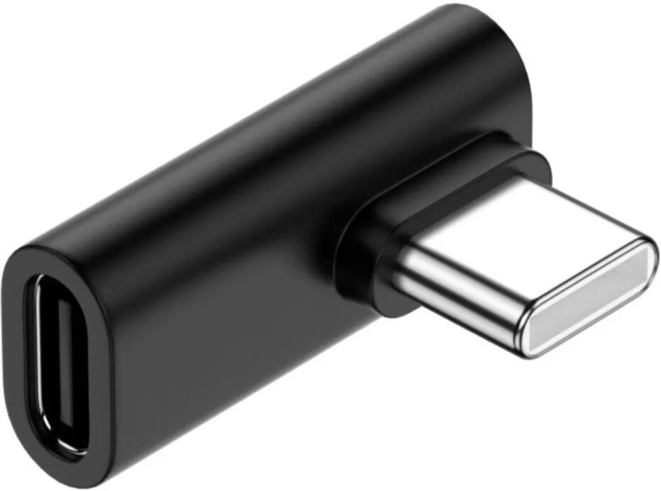 INF 2er-Pack Typ-C Buchse auf Typ-C Stecker Winkeladapter, 2.0 Spritzguss