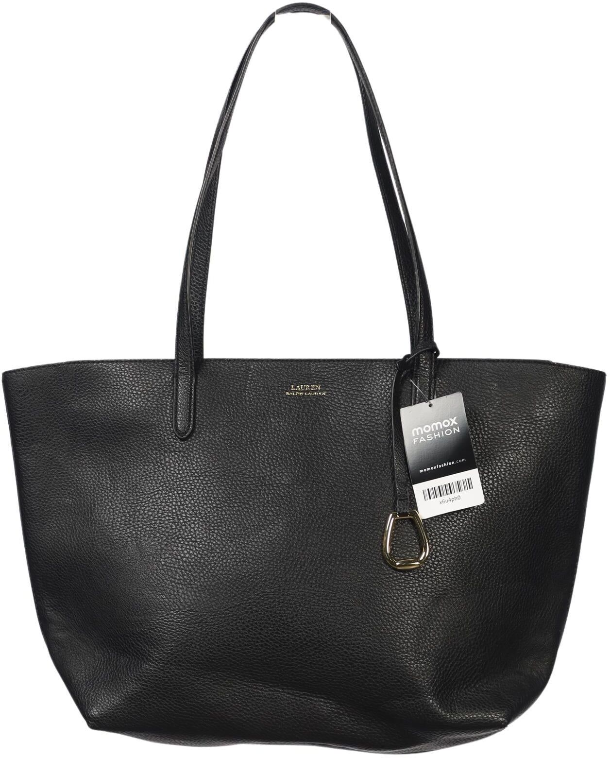 Lauren Ralph Lauren Damen Handtasche gross, Schwarz, Kunstleder - Second Hand