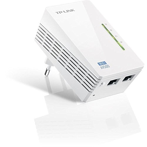 TP-Link AV600 Powerline Wifi-extender met 300 Mbps Wifi en 2 Fast Ethernet poorten (TL-WPA4220)