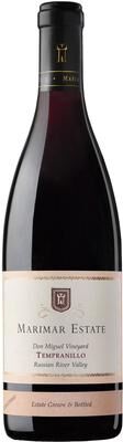 """Marimar Estate""" """Marimar Estate Don Miguel Vineyard Tempranillo 2019 Red Wine - California"""
