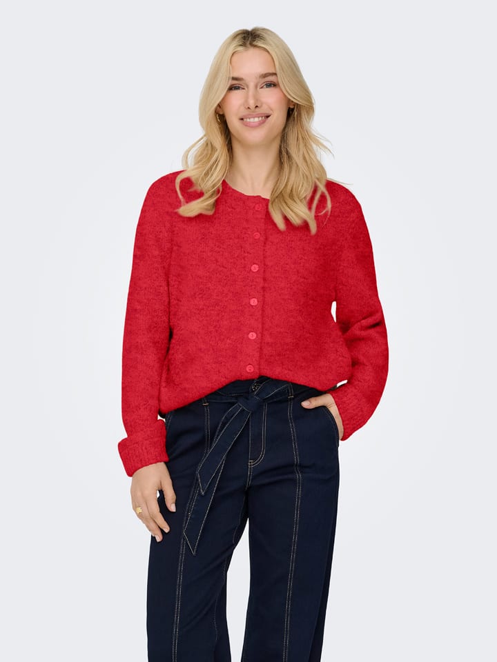 ONLY Cardigan in Rot - M