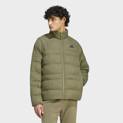 Outdoorjacke ADIDAS SPORTSWEAR "M ESS SD LT P J", Herren, Gr. 3XL, olistr, Obermaterial: 100% Polyester, Jacken Outdoorjacke, sportlicher Stil, für Outdoor-Aktivitäten