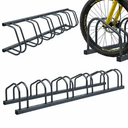 Relaxdays Fahrradständer für Boden und Wandmontage Anthrazit