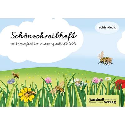 Schönschreibheft in VA, Geheftet von Anja Wachendorf, Jandorfverlag KG, 978-3-96081-160-2