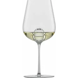 Zwiesel Glas Handmade Weißweinglas Air Sense Chardonnay 2er Set, Wein Glas, 441 ml, 122188