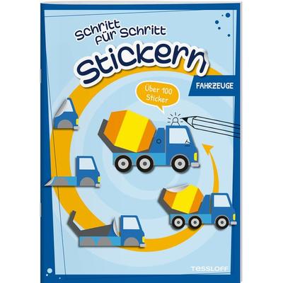 Stickern Schritt für Schritt. Fahrzeuge, Geheftet von Carmen Eisendle, Tessloff Verlag Ragnar Tessloff GmbH & Co. KG, 978-3-7886-4659-2