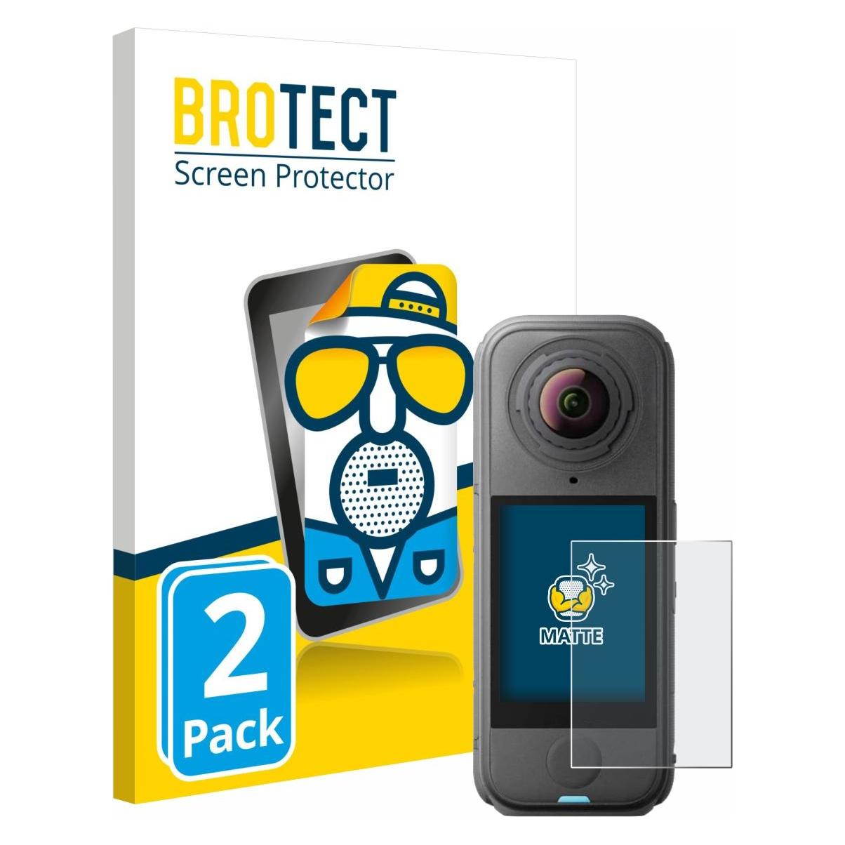 Brotect Entspiegelungsfolie für Insta360 X4 Air Displayschutz Displayschutzfolie Folie Matt (1960989)