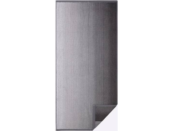 Handtuch DYCKHOFF Gr. 2, grau (hellgrau), B:70cm L:140cm, 100% Baumwolle, Handtücher, Handtuch