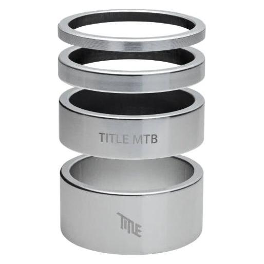 Title Steuersatzspacer Kit - chrome (ditt1012-661317989855)