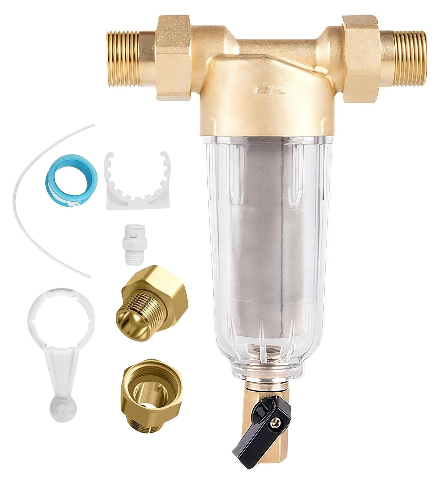 Dripio Herbruikbaar 1-inch Spoelfilter Sedimentfilter Waterfilter