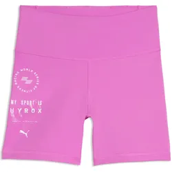 Puma, Damen, Sporthose, W x Hyrox Tad Ess Short Tight (XS), Violett, Pink