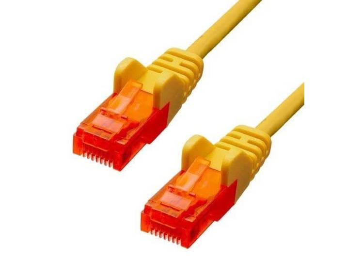 proxtend CAT6 U/UTP CCA PVC-ethernetkabel geel 5M