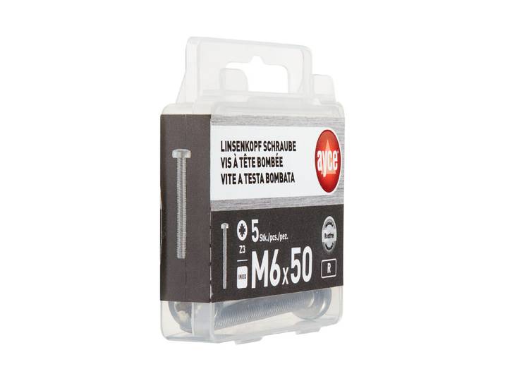 LK Inox-Schraube M6 × 50 mm
