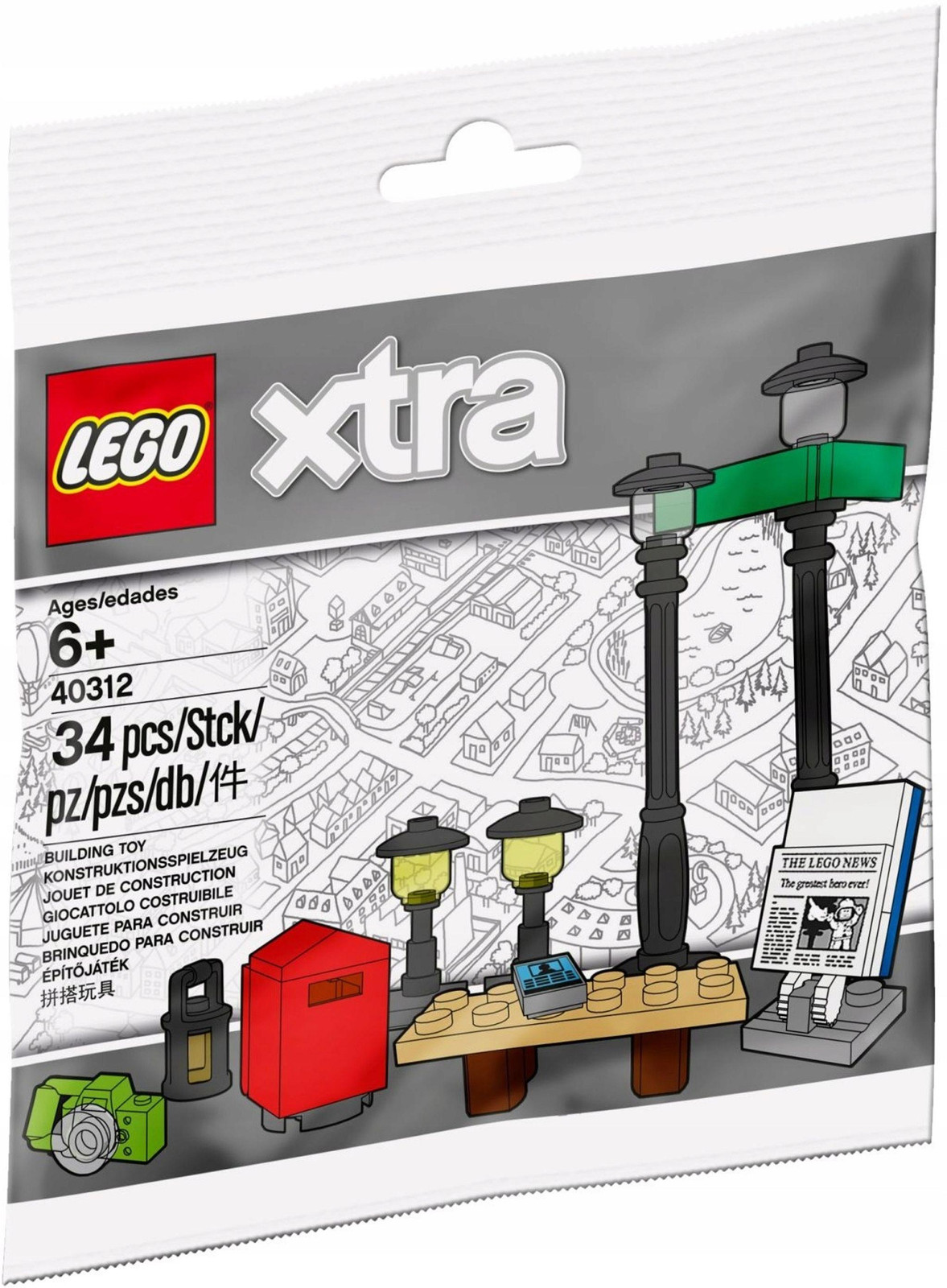 LEGO Polybag Straatverlichting