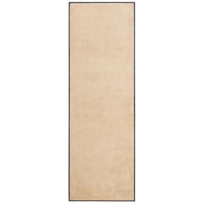 Läufer OTTO HOME "Lavea" Gr. 11, beige (sand), B:60cm H:9mm L:180cm, Kunstfaser, Teppiche, Läufer, Läufer, Teppichläufer, Brücke, Schmutzfangmatte, Uni-Farben, waschbar