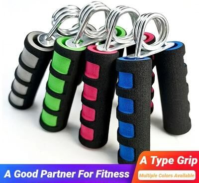 Uplifted Finds Hand Grip Finger Strength Trainer Power Exerciser Forearm Strengthener red