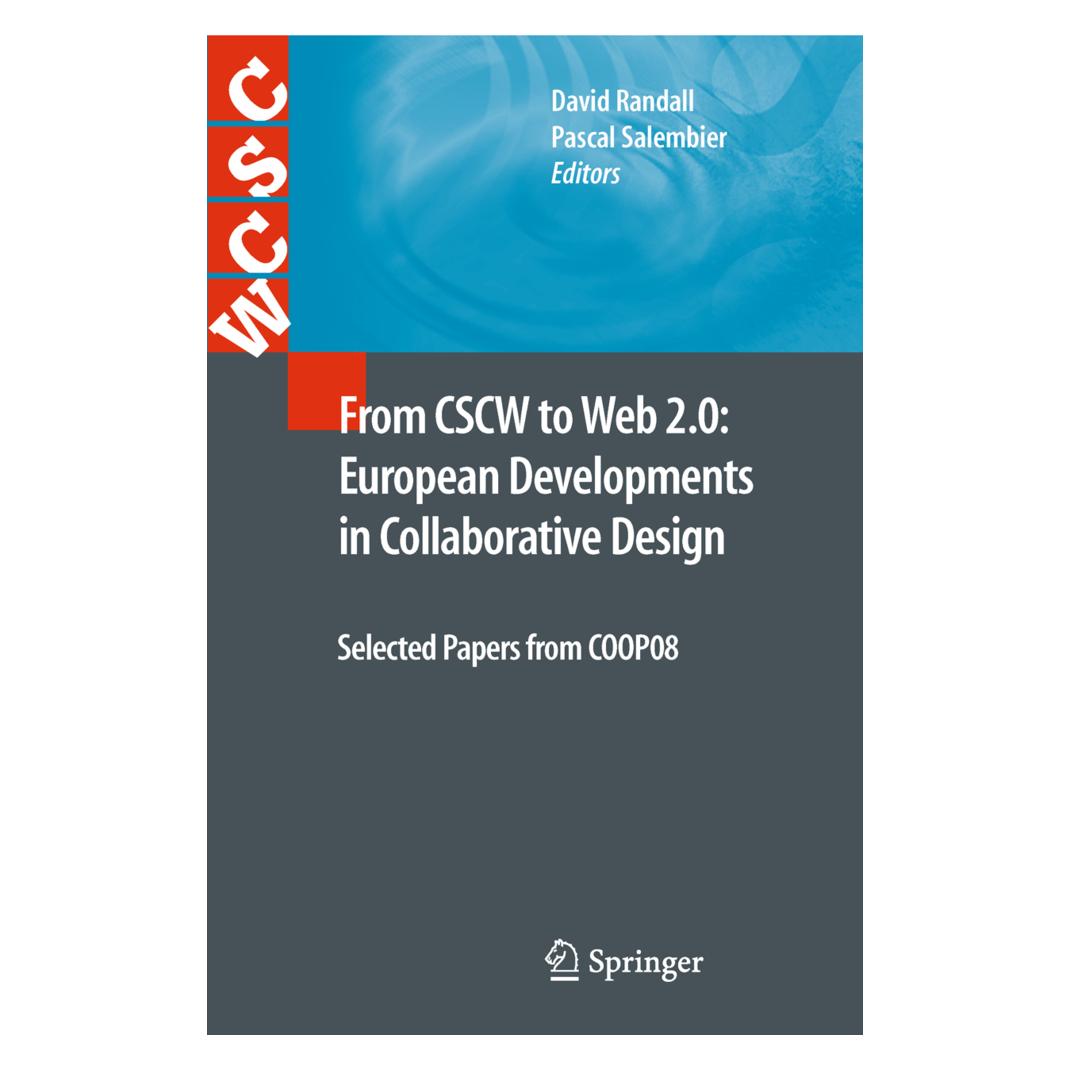 Springer From CSCW to Web 2.0: European Developments in Collaborative Design (Englisch, Softcover, David Randall, Pascal Salembier) (55205461)