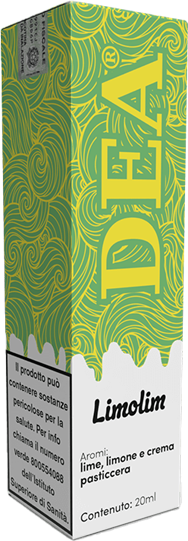 Dea Flavor Limolim Liquido Shot 20ml Lime Limone Crema Pasticciera