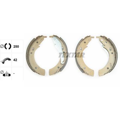 TEXTAR Bremsbackensatz 91006300 für BMW