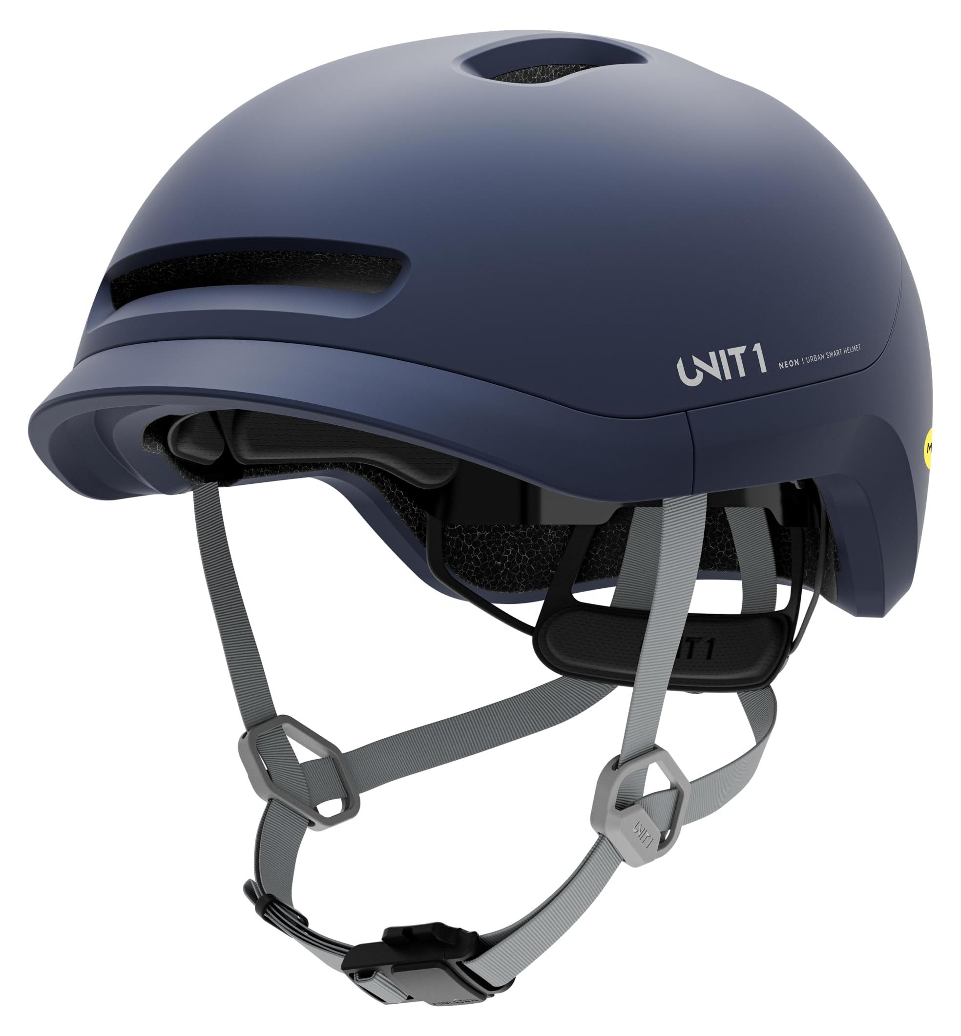 Smart Fahrradhelm Fahrradhelm mit Blinker - Mit MIPS-Schutzsystem - Mit Bremslicht - Neon