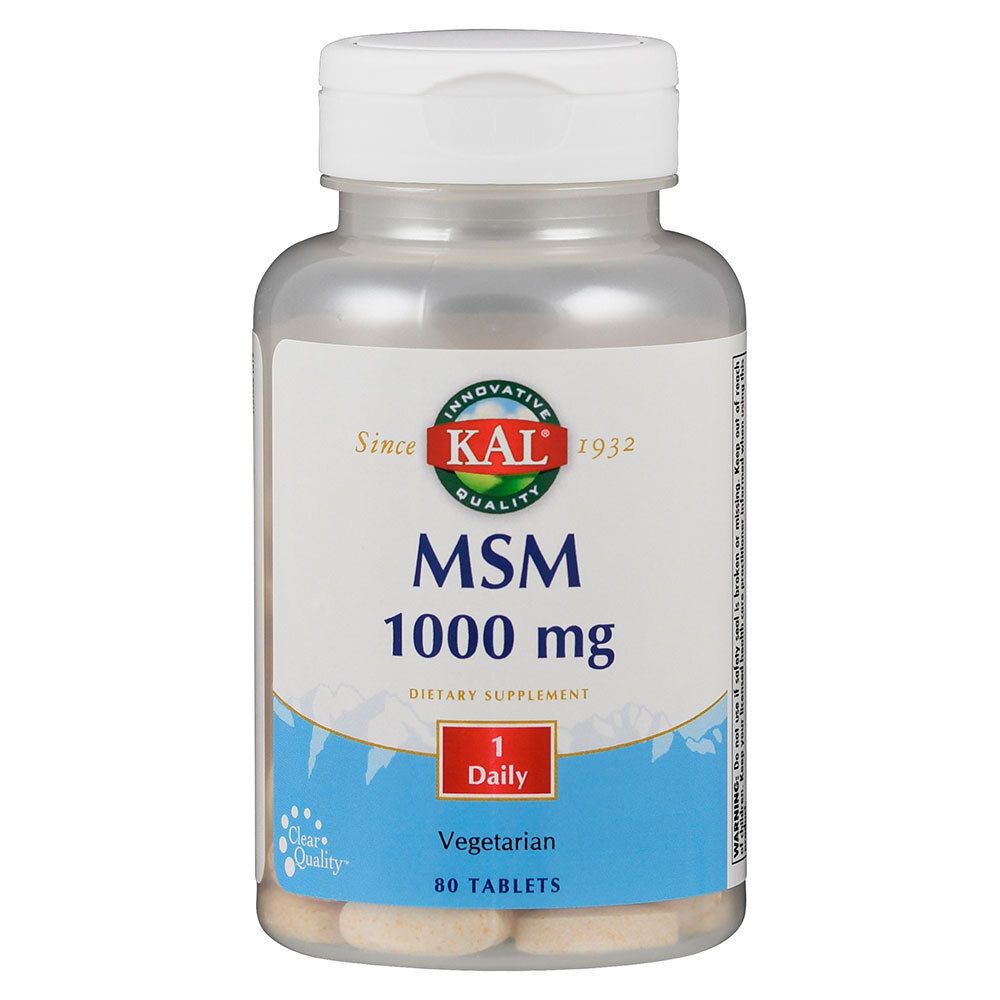MSM 1000 mg KAL Tabletten 80 St