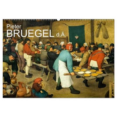Pieter Bruegel d.Ä. (Wandkalender 2027 DIN A2 quer), CALVENDO Monatskalender