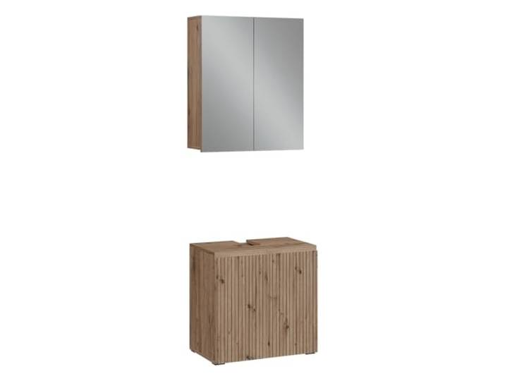 Vicco Badmöbel-Set Takumi, Artisan-Eiche 60 cm