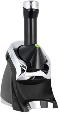 Yonanas Deluxe Non-Dairy Frozen Fruit Soft Serve Dessert Maker, Includes 75 Recipes, 200 Watts