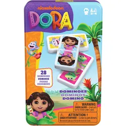 Spin Master Dora Dominoes In Tin (Französisch, 2 - 4 Spieler)