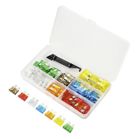 Tru Components Flachsicherungs-Set, Standard 100 Stück (5 A) (TC-10334032)