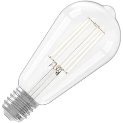 Calex | LED-Glühfaden | Rustikal | Klar | E27-Fassung | 4,5W