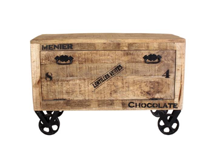 SIT Möbel RUSTIC Schuhschrank lackiertes Mangoholz mit starken