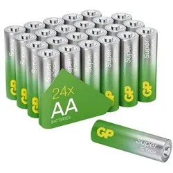 GP Batteries 24er-Pack Batterien »Super Alkaline« Mignon / AA / LR06