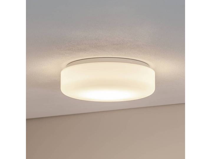 BEGA LED Deckenlampe 50030PK3/50735PK3, weiß / opal, für Flurbereich, Metall, LED Deckenleuchte
