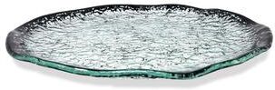 Vivience Set of 4 Plates with Scattered Black Design