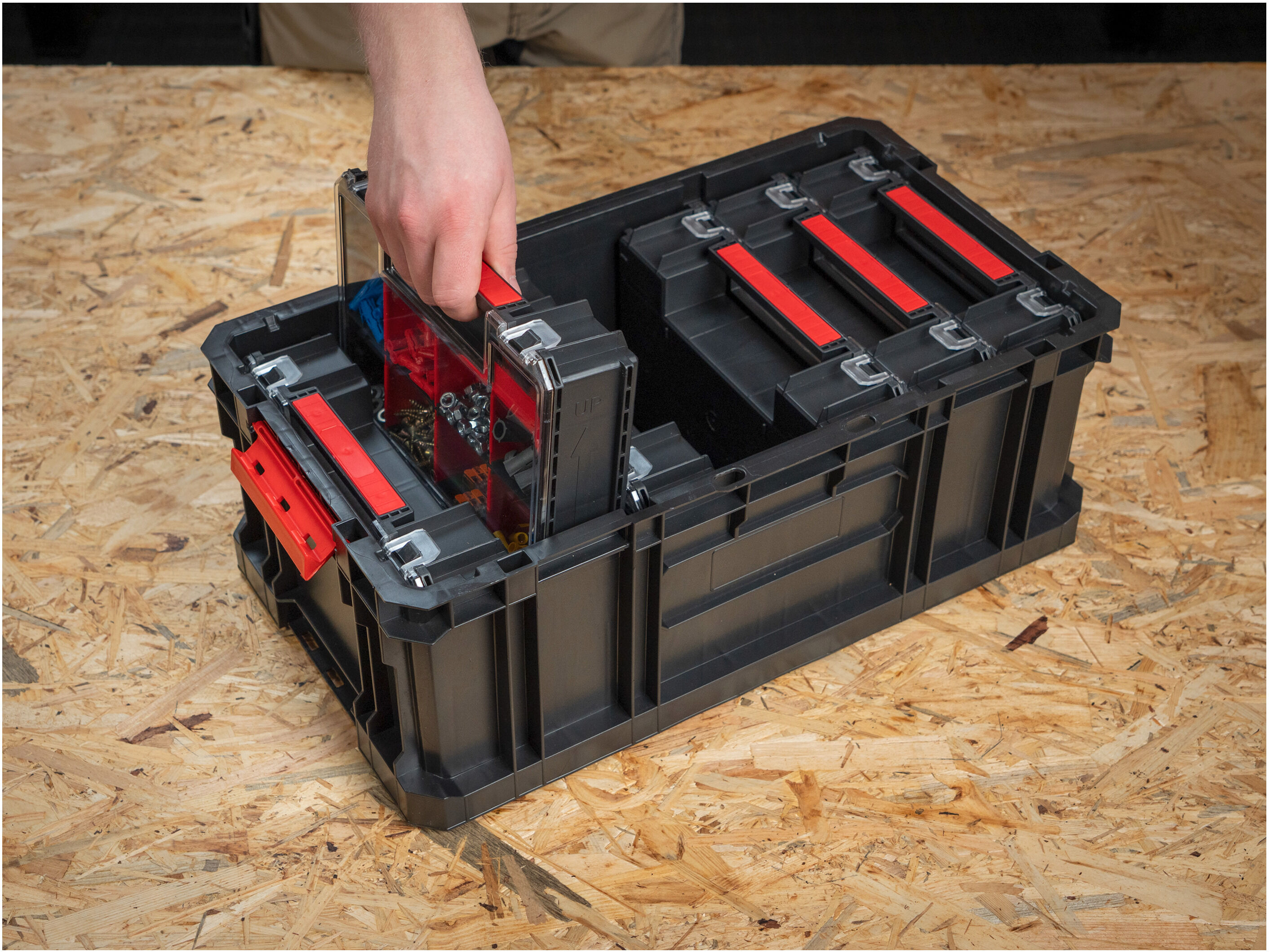 QBRICK SYSTEM TWO BOX 200 +  6 x TWO ORGANIZER MULTI